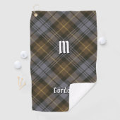 Clan Gordon Weathered Tartan Golf Towel Golfhandtuch (Insitu)