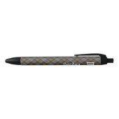 Clan Gordon Weathered Tartan Ink Pen Kugelschreiber (Oberseite)