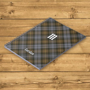 Clan Gordon Weathered Tartan Notebook Notizblock
