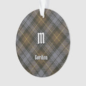 Clan Gordon Weathered Tartan Ornament (Vorderseite)