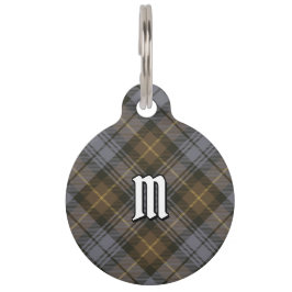 Clan Gordon Weathered Tartan Pet ID Tag Haustiermarke