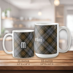 Clan Gordon Weathered Tartan Tasse