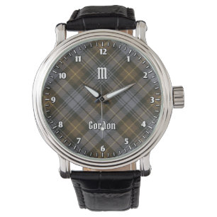 Clan Gordon Weathered Tartan Watch Armbanduhr