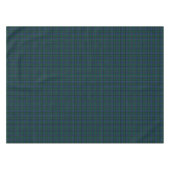 Clan Graham Blue und Green Scottish Tartan Tischdecke (Vorderseite (Horizontal))
