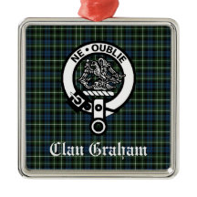 Clan Graham Montrose Tartan & Wappen Personalisier