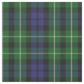 Clan-Graham schottischer Tartan-kariertes Gewebe Stoff (Nahaufnahme)
