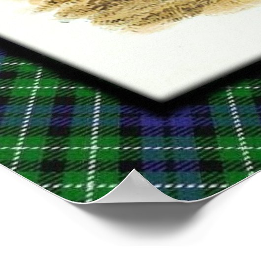 Clan Graham Scottish Dreams Poster (Ecke)