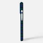 Clan Graham Tartan Green, Blue und Black Kariert Case-Mate iPhone Hülle (Rückseite / Links)