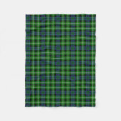 Clan Graham Tartan Kariert Fleecedecke (Vorderseite)
