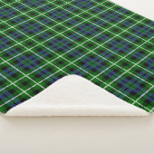 Clan Graham Tartan Kariert Sherpadecke (3/4)