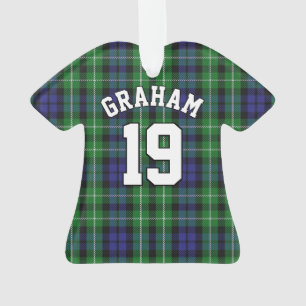 Clan Graham Tartan Weihnachts-Jersey Ornament