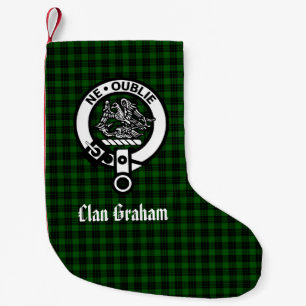 Clan Graham Wappen Abzeichen Personalisiert Kleiner Weihnachtsstrumpf