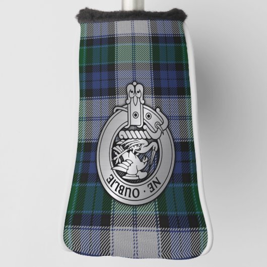 Clan Graham Wappen & Dress Tartan Golf Head Cover Golf Headcover (Rotieren 90)
