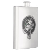 Clan Graham Wappen & Tartan Flachmann (Rechts)