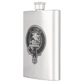 Clan Graham Wappen & Tartan Flachmann (Links)