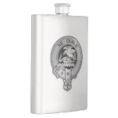 Clan Graham Wappen & Tartan Flask Flachmann (Rechts)