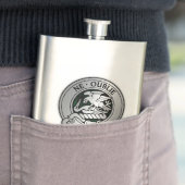 Clan Graham Wappen & Tartan Flask Flachmann (Beispiel)