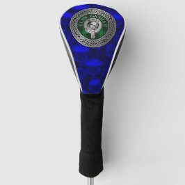 Clan Graham Wappen & Tartan Knot Golf Headcover