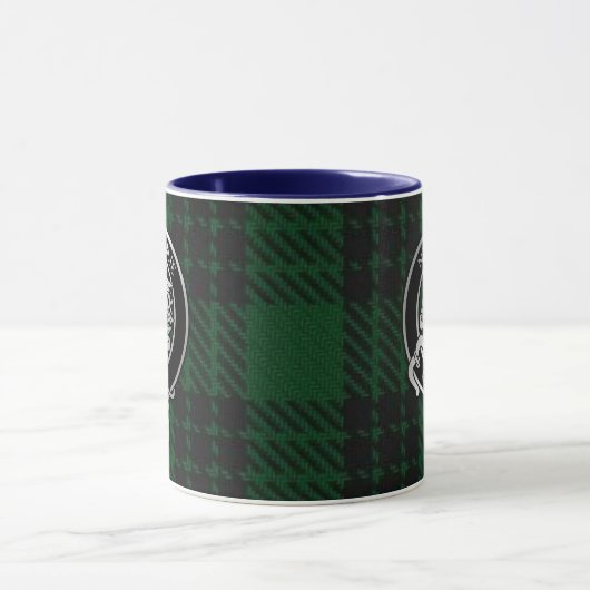 Clan Graham Wappen & Tartan Tasse (Zentrum)