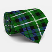 Clan-GrahamTartan Krawatte (Gerollt)