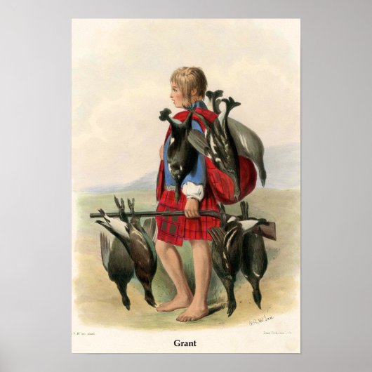 Clan Grant Poster (Vorne)