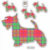 Clan Grant Scottie Sticker (Vorderseite)