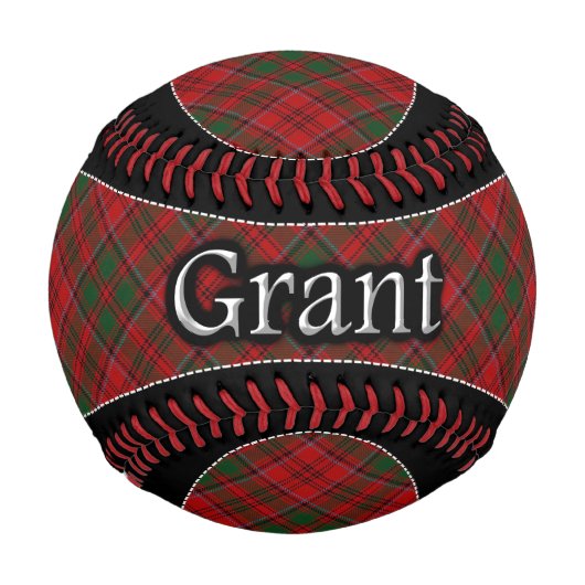 Clan Grant Scottish Dream Tartan Baseball (Vorderseite)