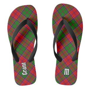 Clan Grant Tartan Badesandalen