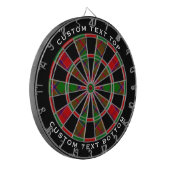 Clan Grant Tartan Dartscheibe (Vorderseite Links)