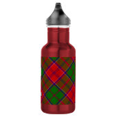 Clan Grant Tartan Edelstahlflasche (Rechts)