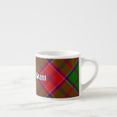 Clan Grant Tartan Espressotasse (Rechts)