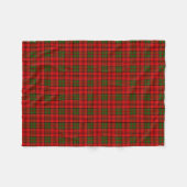 Clan Grant Tartan Fleecedecke (Vorderseite (Horizontal))