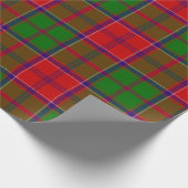 Clan Grant Tartan Geschenkpapier (Ecke)