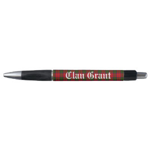 Clan Grant Tartan Kariert Kugelschreiber