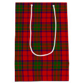 Clan Grant Tartan Kariert Mittlere Geschenktüte (Rückseite)