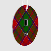 Clan Grant Tartan Ornament (Vorderseite)