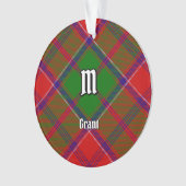 Clan Grant Tartan Ornament (Vorderseite)