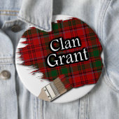 Clan Grant Tartan Paint Brush Button (Beispiel)