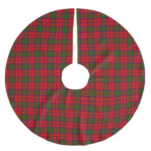 Clan Grant Tartan Polyester Weihnachtsbaumdecke
