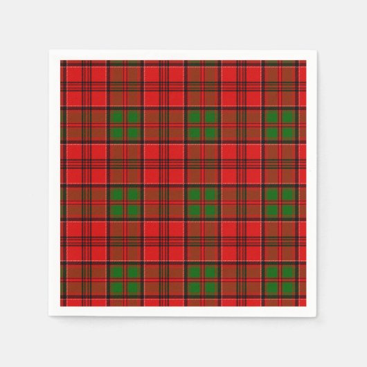 Clan Grant Tartan Serviette (Vorderseite)