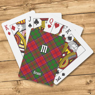 Clan Grant Tartan Spielkarten