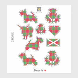 Clan Grant Tartan Sticker