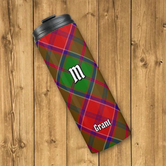 Clan Grant Tartan Thermosbecher