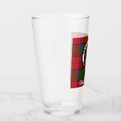 Clan Grant Tartan und Wappen Abzeichen Glas (Rechts)