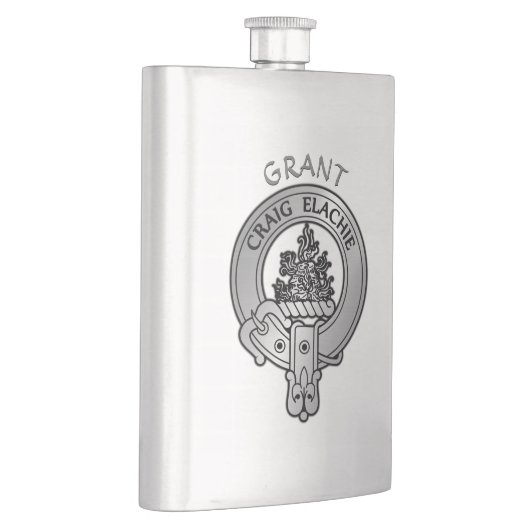 Clan Grant Wappen Flachmann (Rechts)