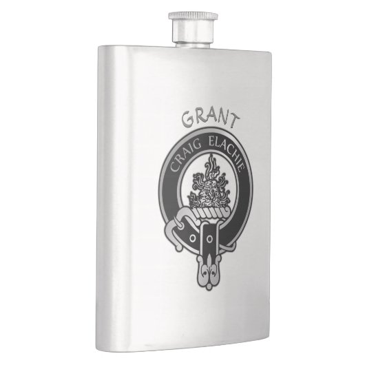 Clan Grant Wappen Flask Flachmann (Rechts)