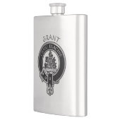 Clan Grant Wappen Flask Flachmann (Links)