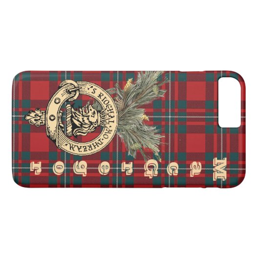 Clan Gregor/MacGregor IPhone 7 Plus Case-Mate iPhone Hülle (Rückseite (Horizontal))