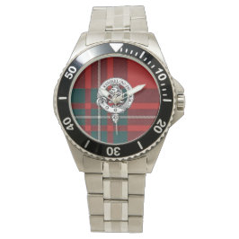 Clan Gregor / MacGregor Watch, Stainless Steal Armbanduhr