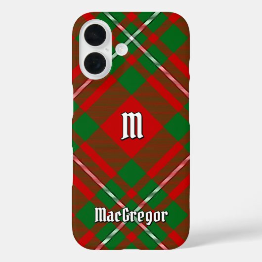 Clan Gregor Tartan Case-Mate iPhone Case (Rückseite)